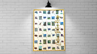 Callin' Baton Rouge $299 18x24 Mixed Media Resin Art