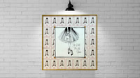 You Had Me At Shoes (Louboutin) $268 18x18 Mixed Media Resin Art