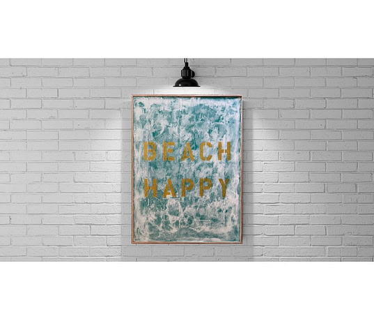 Rosemary Beach Love $288 18x24 Mixed Media Resin Art
