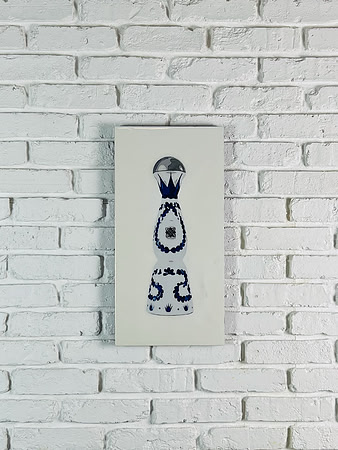 Clase Azul $98 10x20 Resin on Canvas